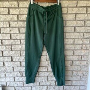 Fabletics Solid Sage Green Joggers Size Medium